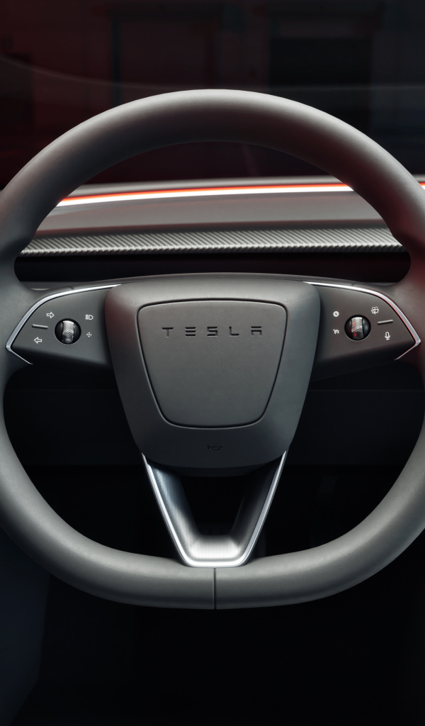 Руль автомобиля Tesla Model 3 Performance 2024 года