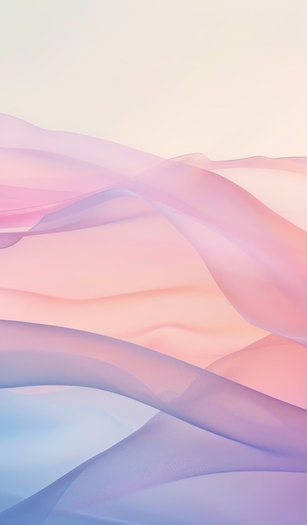 Голубые и розовые абстрактные волны крупным планом