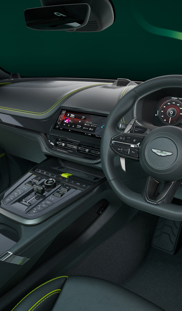 Кожаный салон автомобиля Aston Martin DBX707 AMR24 Edition