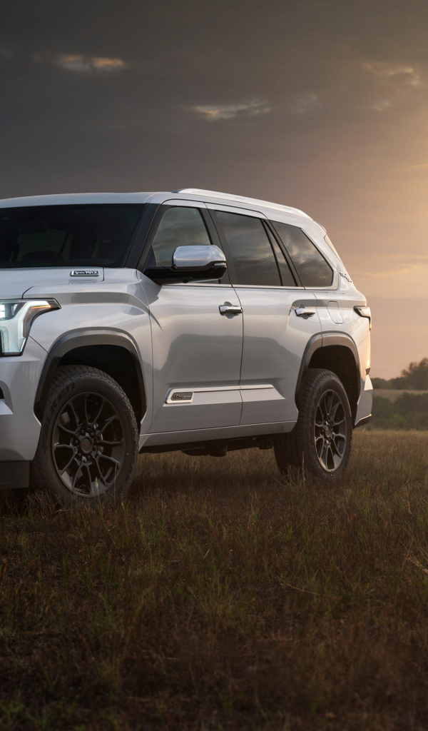 Автомобиль Toyota Sequoia 1794 Edition 2025 года в поле