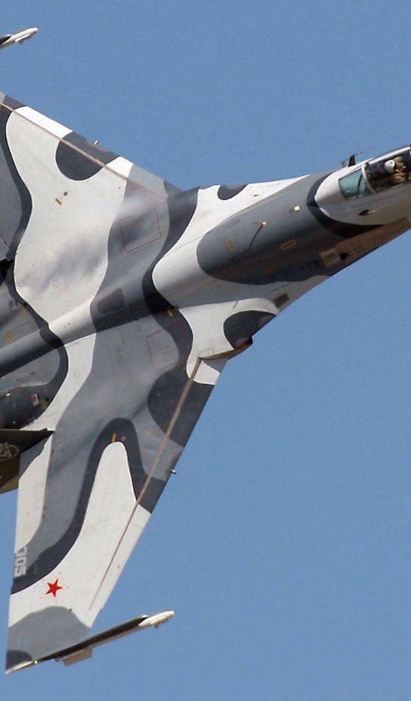 Военный Российский многоцелевой истребитель Sukhoi Су-27SKM