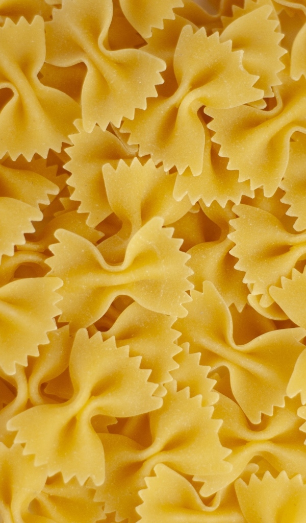 Макароны бантики крупным планом