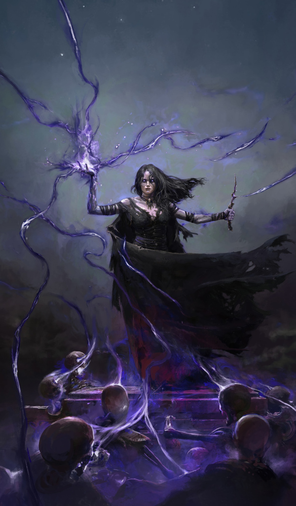 Маг некромант  персонаж компьютерной игры Path of Exile 2