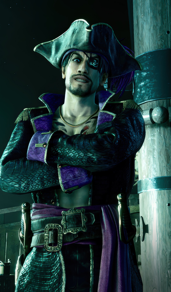 Пираты в компьютерной игре Like a Dragon: Pirate Yakuza in Hawaii