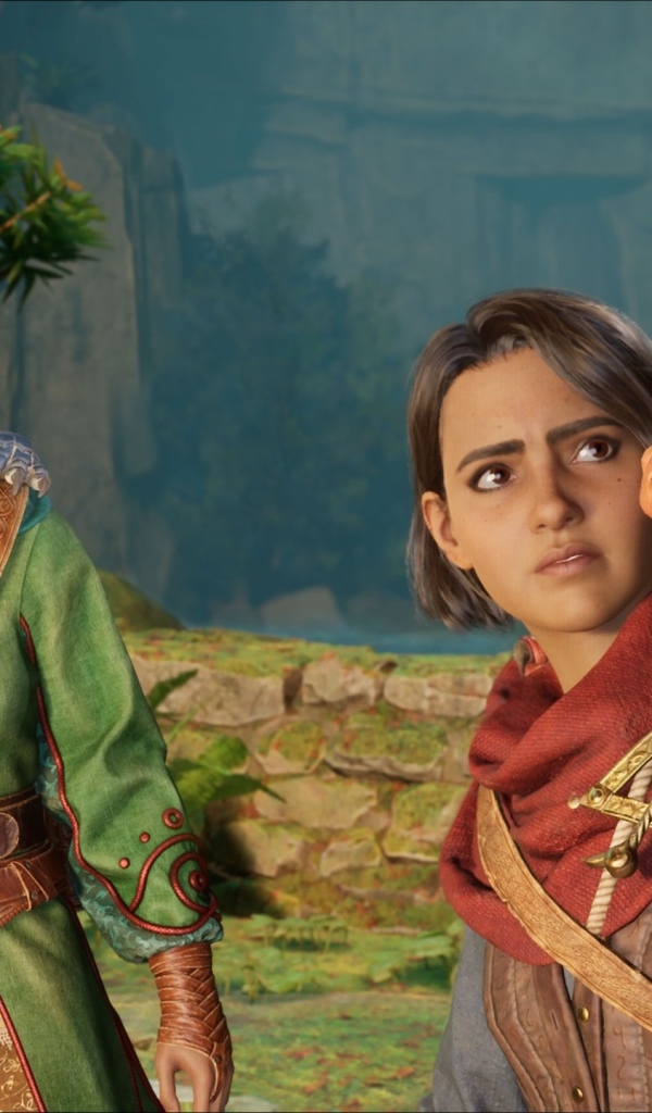 Кадр компьютерной игры Split Fiction