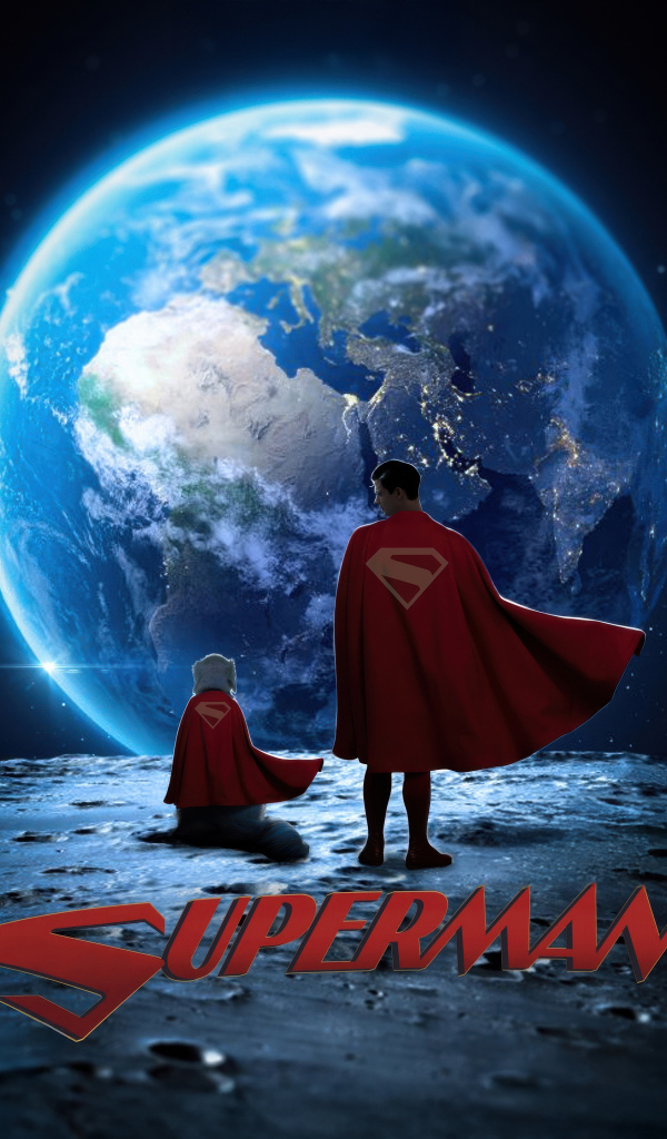 Постер нового фильма Супермен, 2025