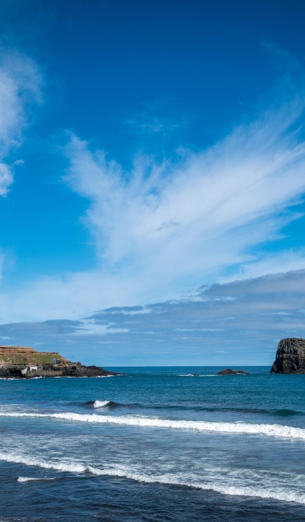 Красивое небо над океаном 