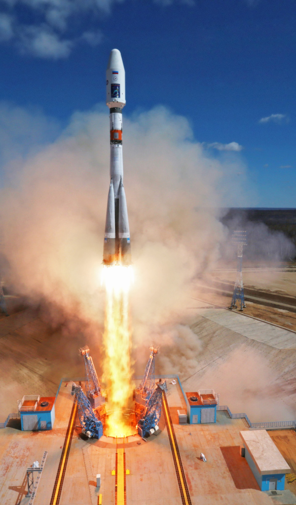 Запуск космического корабля, Россия