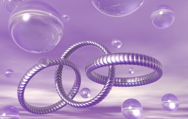 3 D обои кольца