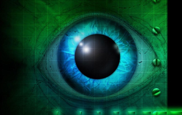 3 D обои глаз