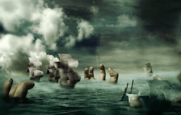 В темно-синем и далеком океане