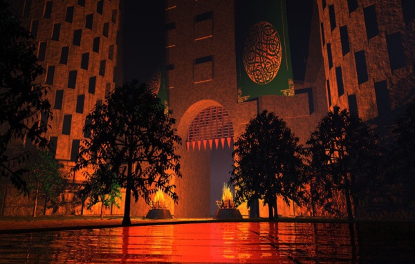 Город 3D экранные обои