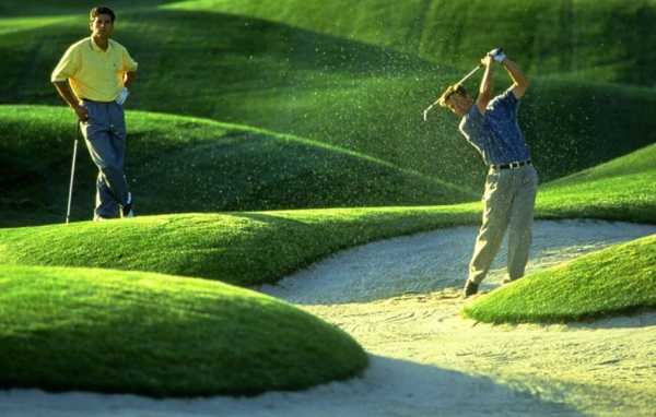 Игроки в гольф