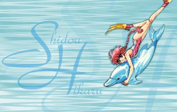 Девушка и дельфин Аниме