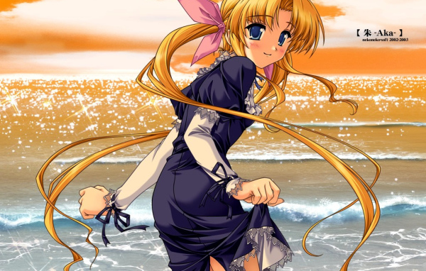 Девушка с длинными волосами