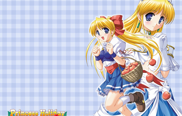 Девушка с лукошком Аниме