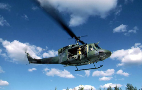 Военный вертолет обои Авиация