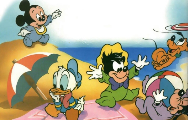 Доналд Микки малыши