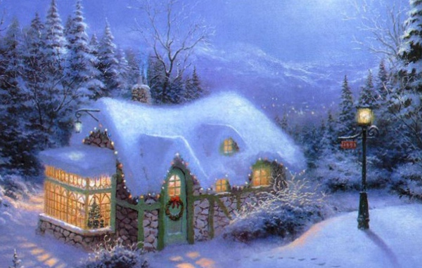 Рождественский домик