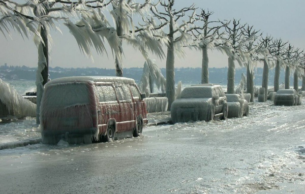 Замерзший город