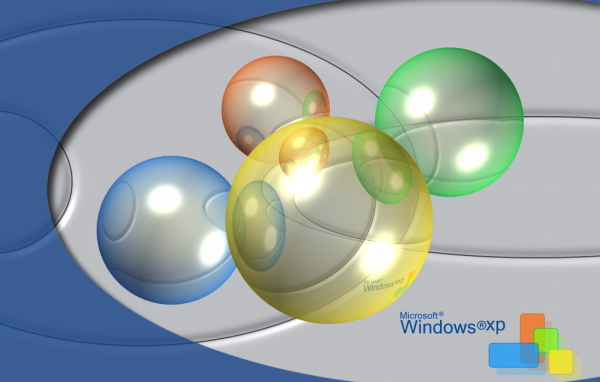 Шарики тема Виндоус Икс Пи