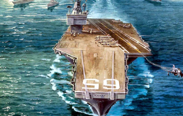 Авианосец - обои для рабочего стола