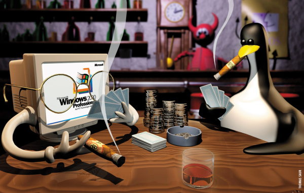 Windows и Linux курят