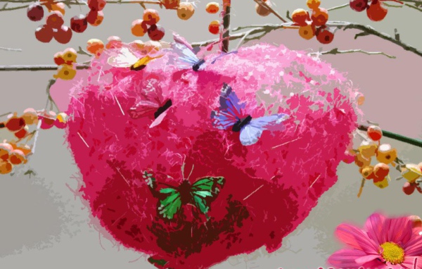 Открытка на 8 Марта