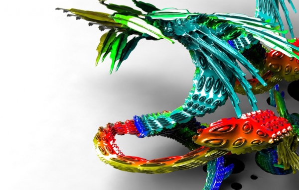 Цветной дракон