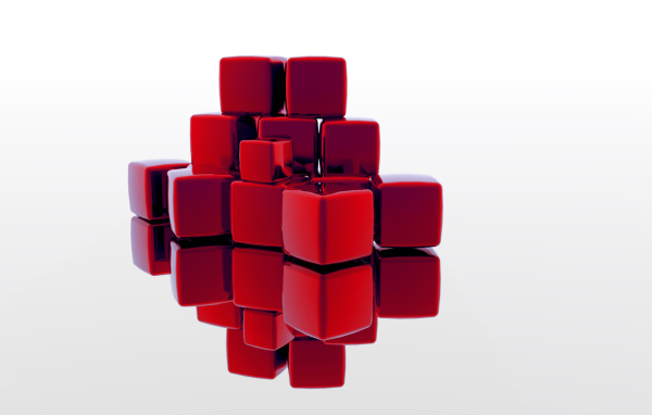 Красные блоки