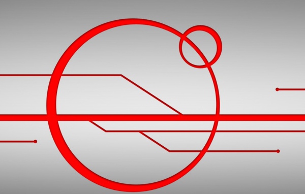 Красный интерфейс