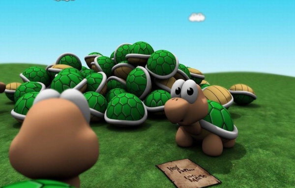 Черепахи из Супермарио