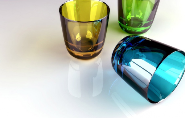 Виртуальные стаканы рюмки