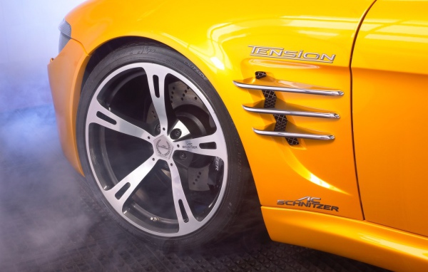 Литье желтого Шницера