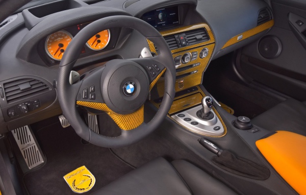 Внутри салона BMW Schnitzer