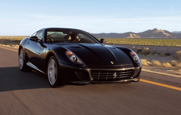 Черный Феррари 599 GTB