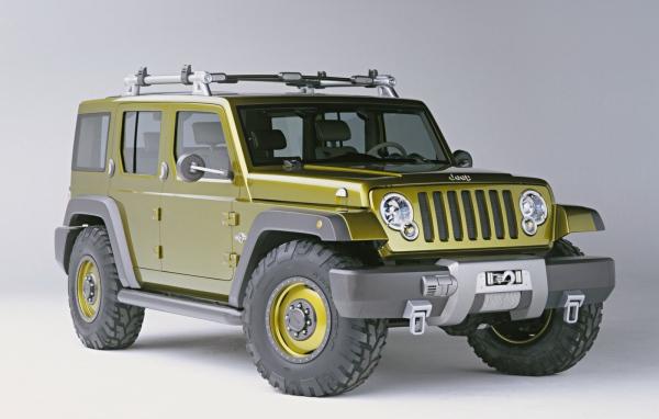 Jeep вид спереди
