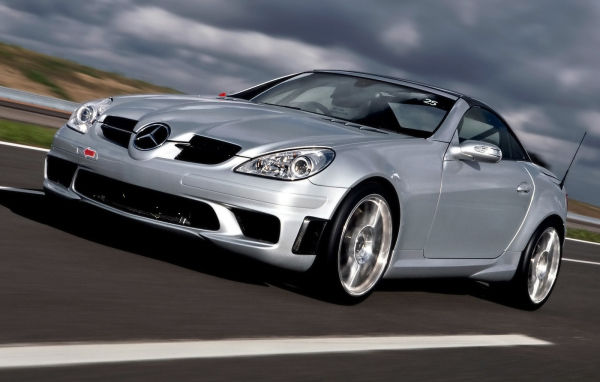 Очень быстрый SLK AMG Mercedes