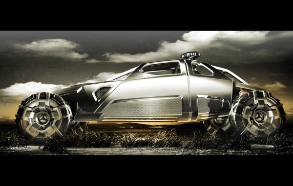 Тачка из будущего от Mercedes