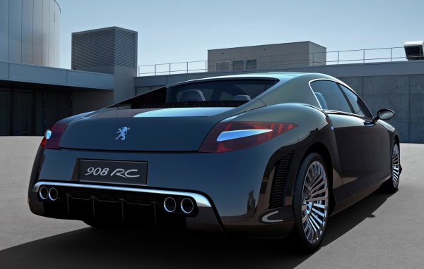 Зад Peugeot 908 RC