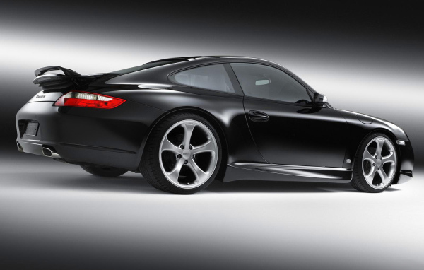 Porsche вид сбоку