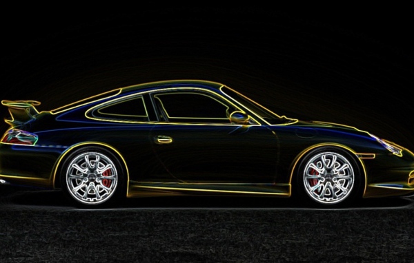 Porsche GT3 неон