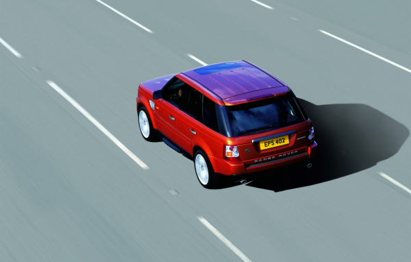Range Rover sport на ходу