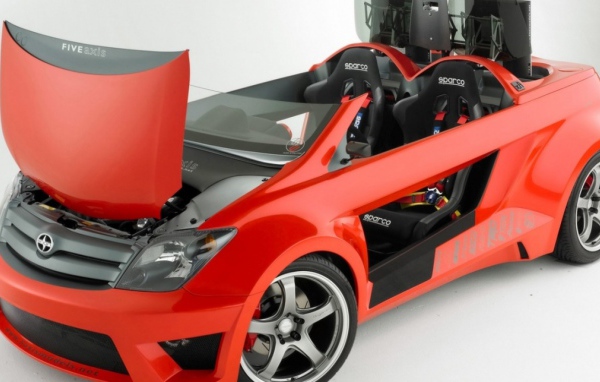 Красная Тойота