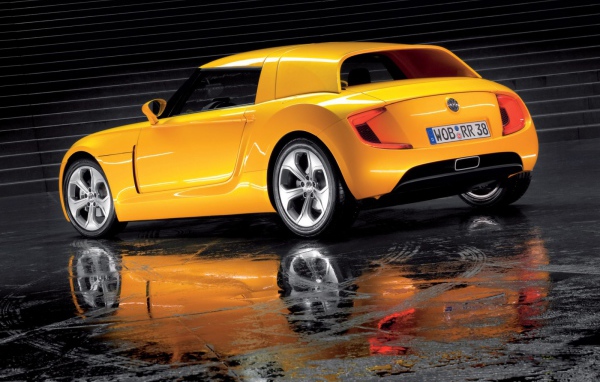 Volkswagen желтый