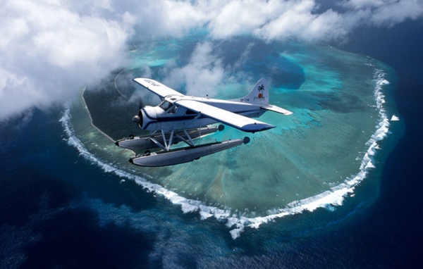 Полет над островом