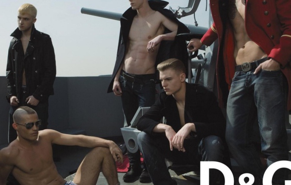 D&G настоящая мужская одежда