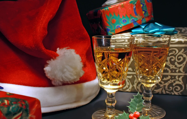 Шляпа Деда Мороза / Рождество