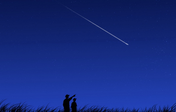 Падающая комета