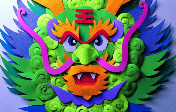 Лицо бумажного змея